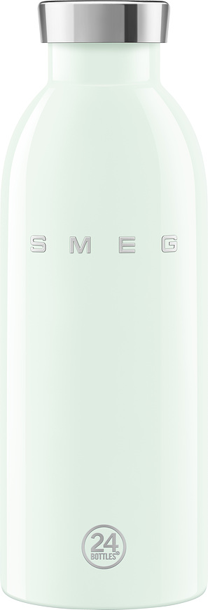 Bouteille isotherme Smeg x 24Bottles 500 ml, vert pastel