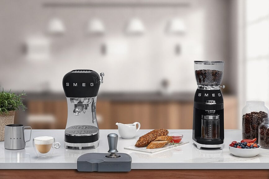 Cafetera 50's Style II, color crema