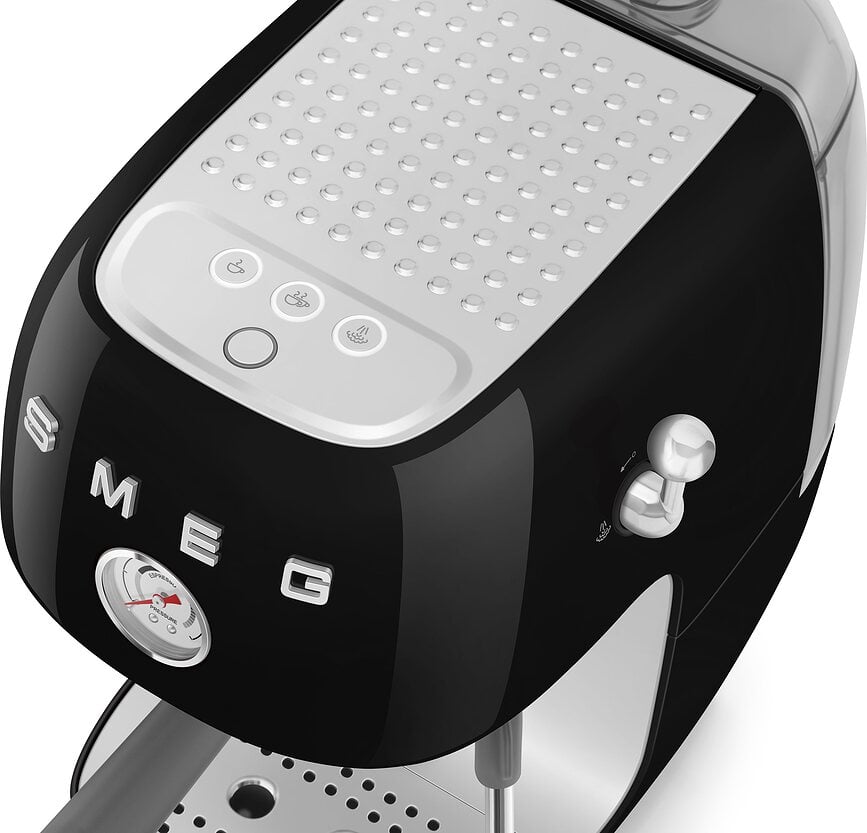 Cafetera espresso con función Cold Brew 50's Style, verde pastel