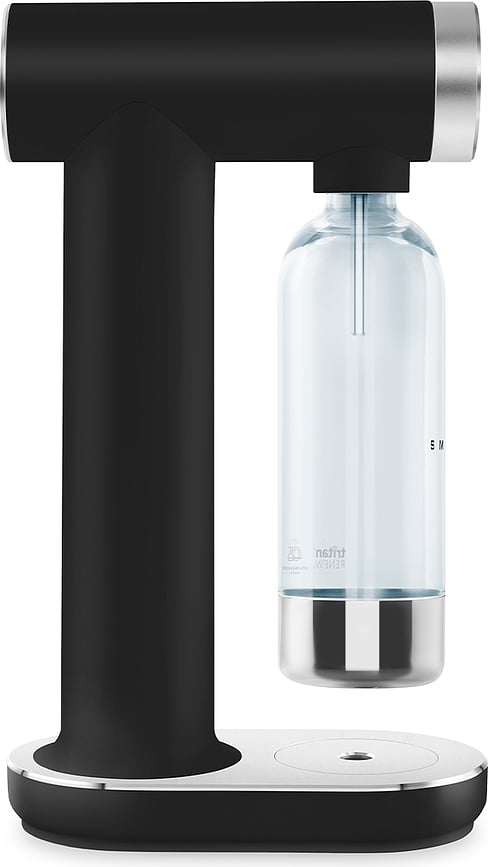 Máquina de Soda Collezione, negro mate