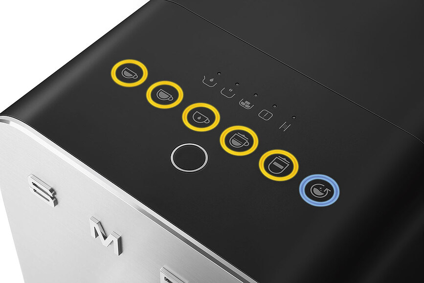 Collezione Καφετιέρα, λευκή, ματ