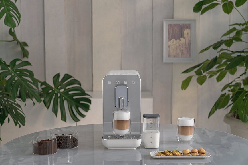 Collezione Machine à Café, blanc mat