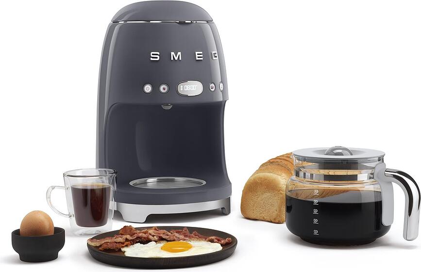 50's Style DCF02 Καφετιέρα Φίλτρου, κρεμ