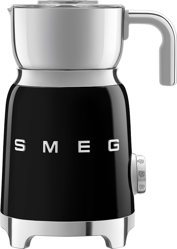 Espumador de leche 50's Style, negro