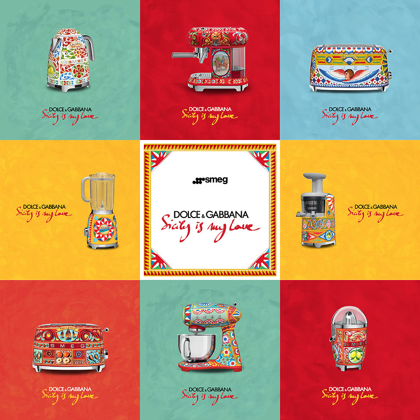 Extractor de Zumo de prensado lento D&G Sicily is My Love