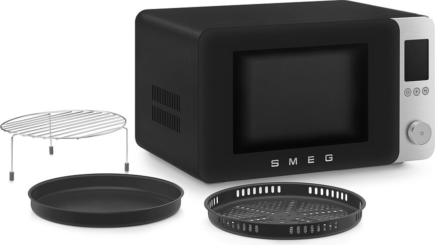 Four à micro-ondes autonome avec fonction four 9-en-1 Collezione, blanc