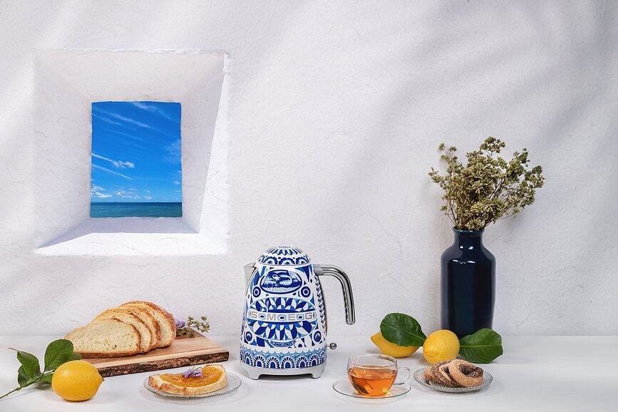 Hervidor eléctrico D&G Blu Mediterraneo