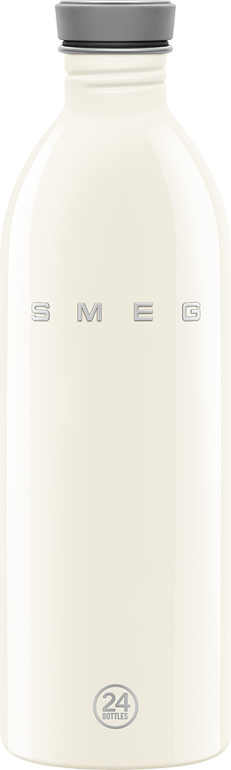 Μπουκάλι νερού Smeg x 24Bottles 1 l, κρεμ