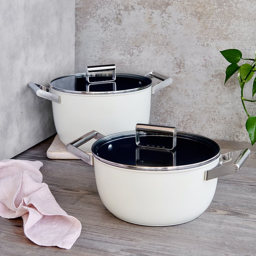 Olla 50's Style, 26 cm, roja