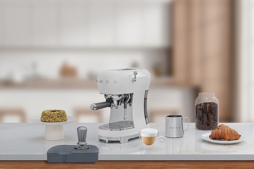 Prensador de Café, estilo años 50