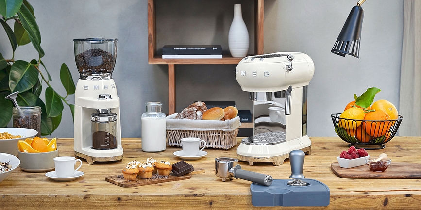 Prensador de Café, estilo años 50