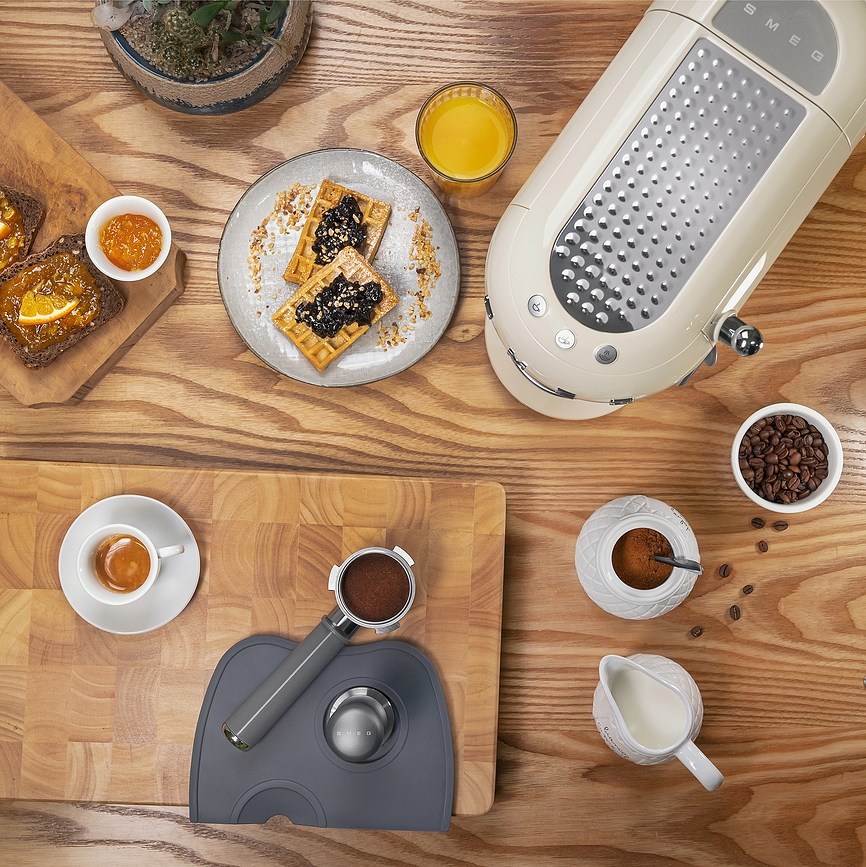 Prensador de Café, estilo años 50