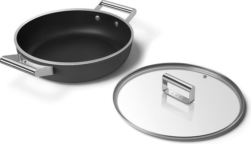 Serveringspanna 50's Style II djup 28 cm, gräddvit
