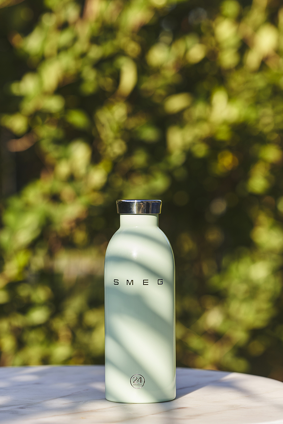 Термопляшка Smeg x 24Bottles 500 ml, пастельно-рожева