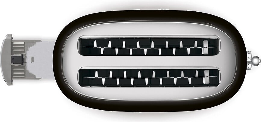 Tostadora para 4 rebanadas, Estilo Años 50, crema