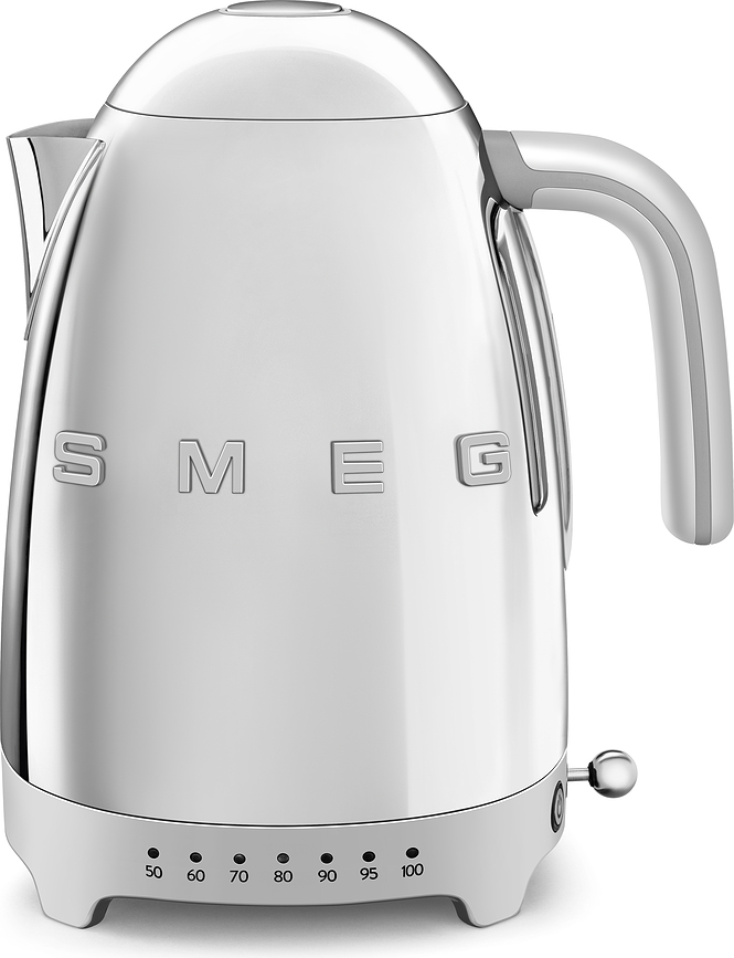 Waterkoker met Temperatuurregeling 50's Style chroom