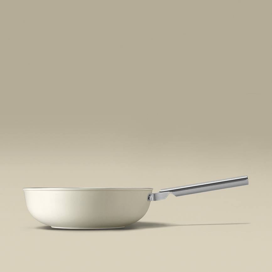 Wok Estilo Años 50, 30 cm, rojo