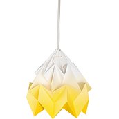 Lampa Moth gradient żółta