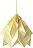 Moth Lampe XL, jaune canari