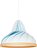 Wave Lampe, bleue