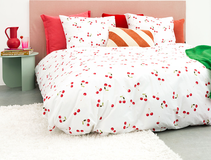 Cherries Posteljina 200 x 200 cm