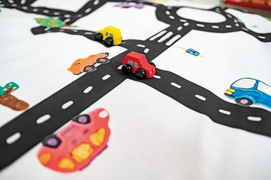 Clay Traffic Posteljina 135 x 200 cm