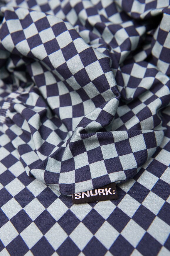 Drap-housse Check Blue 90 x 200 cm