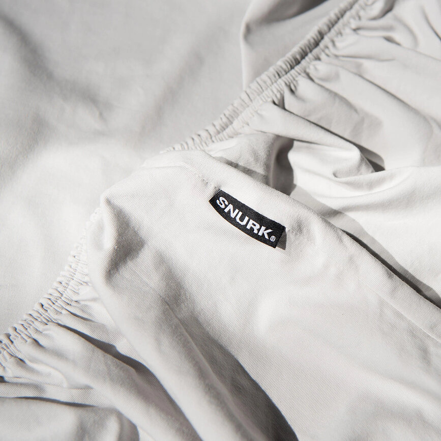 Drap-housse Grey 140 x 200 cm