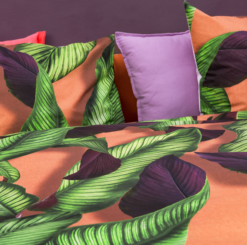 Fresh Leaves Posteljina 200 x 200 cm