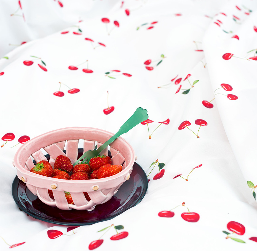 Funda Nórdica Cherries, 200 x 200 cm