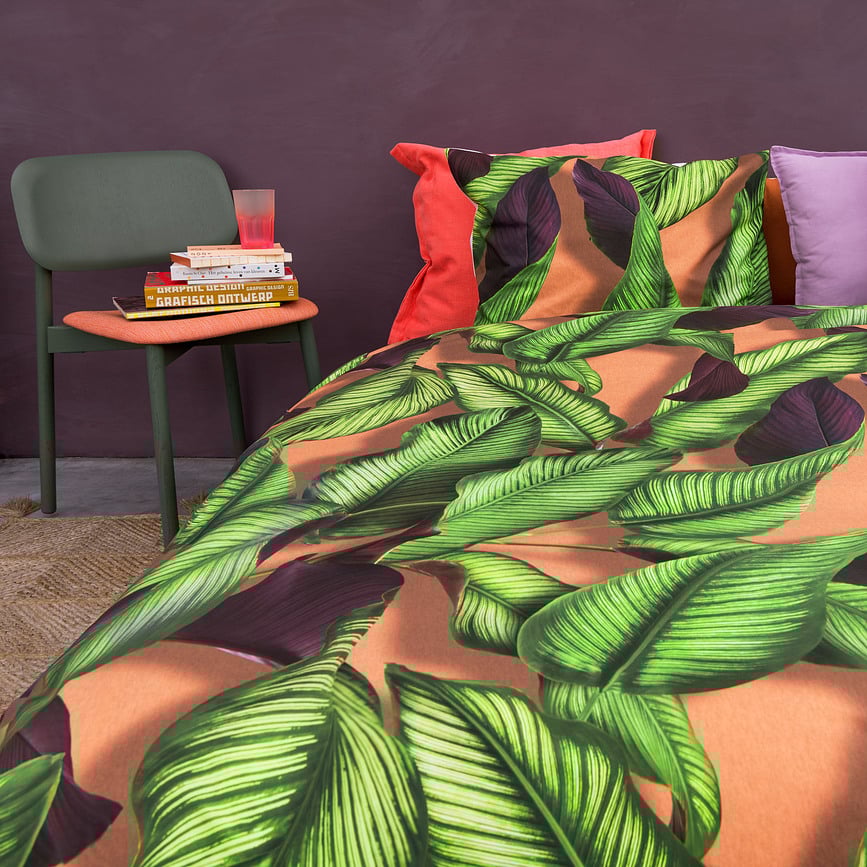 Funda Nórdica Fresh Leaves, 200 x 200 cm