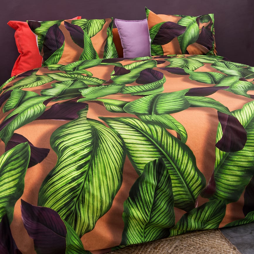 Funda Nórdica Fresh Leaves, 200 x 200 cm