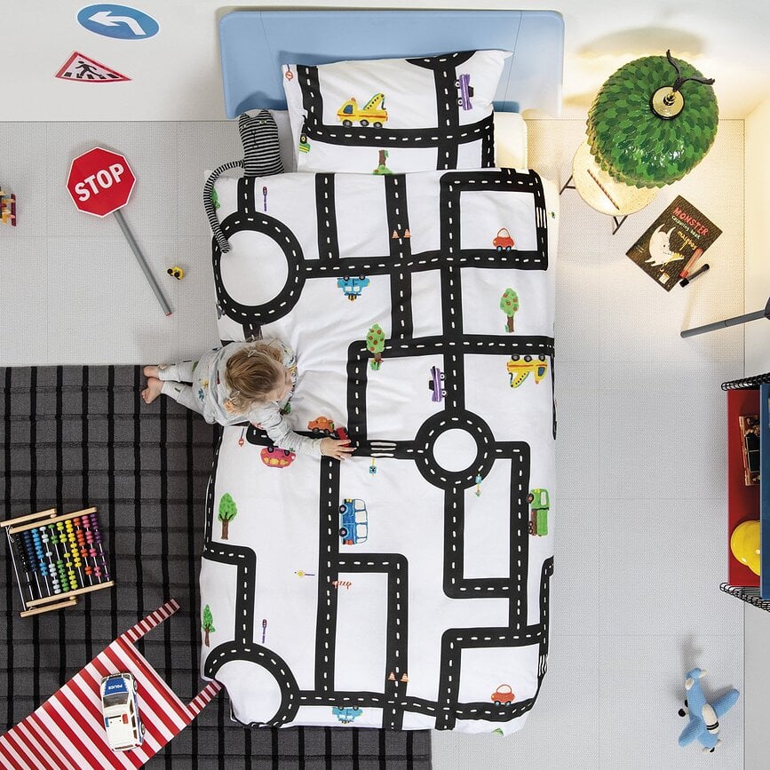 Funda Nórdica infantil Clay Traffic, 135 x 200 cm