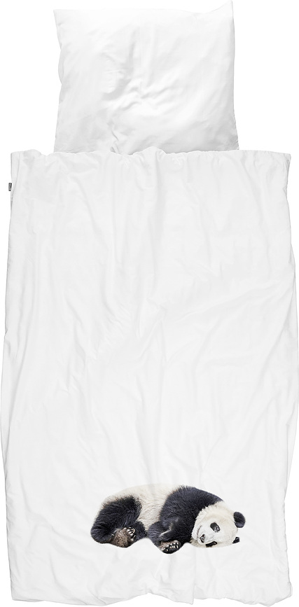 Lazy Panda Σετ Παπλωματοθήκης, 135 x 200 cm