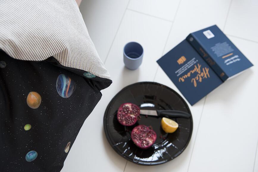 Marble Universe Posteljnina, 135 x 200 cm