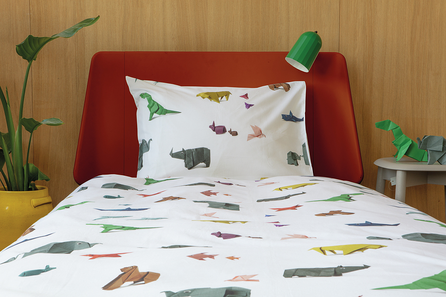 Paper Zoo Housse de Couette, 135 x 200 cm