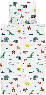 Paper Zoo Voodipesu 135 x 200 cm