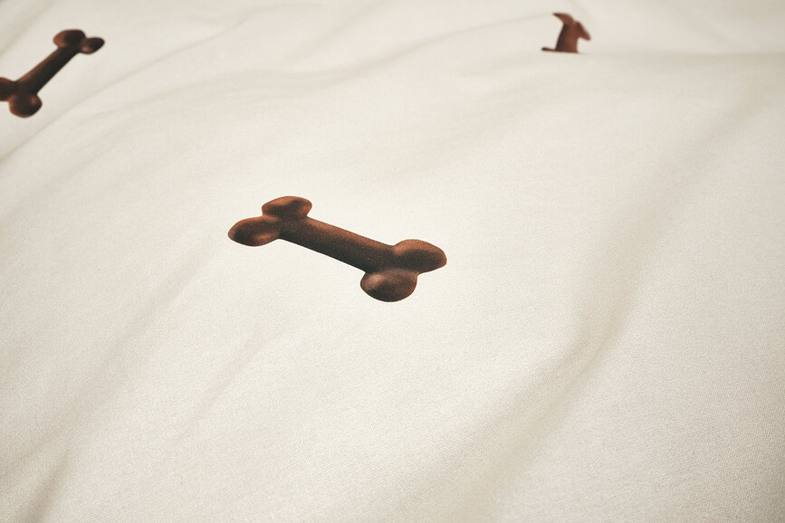 Parure de lit Dachshund Friends 240 x 220 cm avec 2 taies d'oreiller 60 x 70 cm