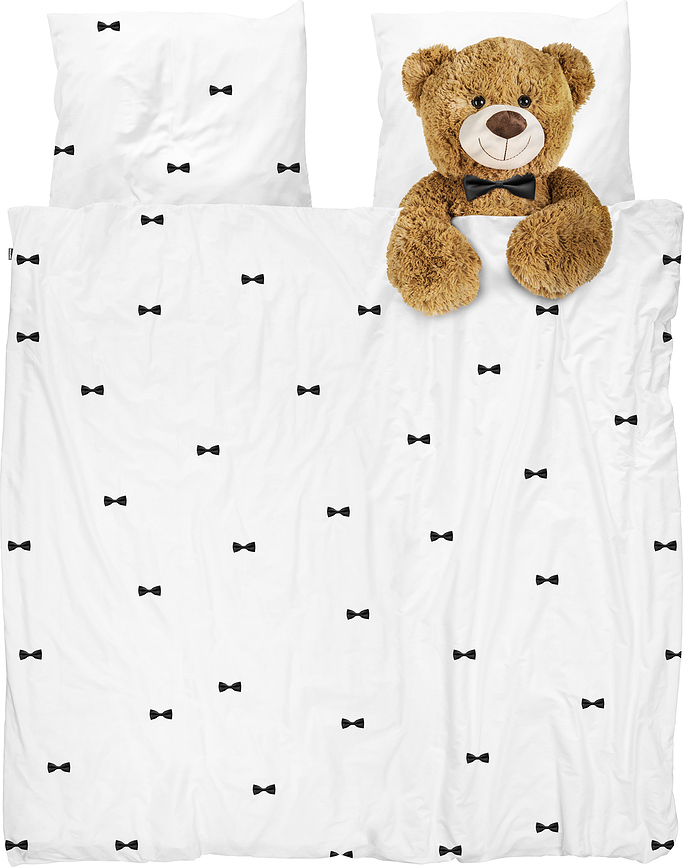 Parure de lit en flanelle Teddy 200 x 200 cm avec 2 taies d'oreiller 60 x 70 cm