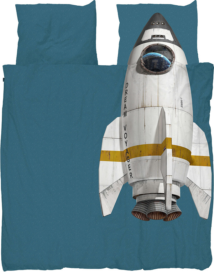 Parure de lit Rocket Smokey Blue