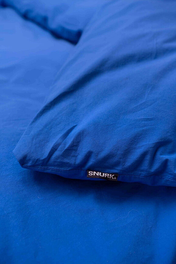 Parure de lit Royal Blue 260 x 220 cm avec 2 taies d'oreiller 60 x 70 cm