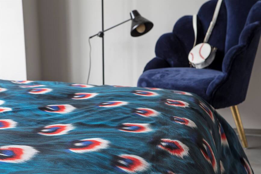 Peacock Fur Posteljina 135x200 cm