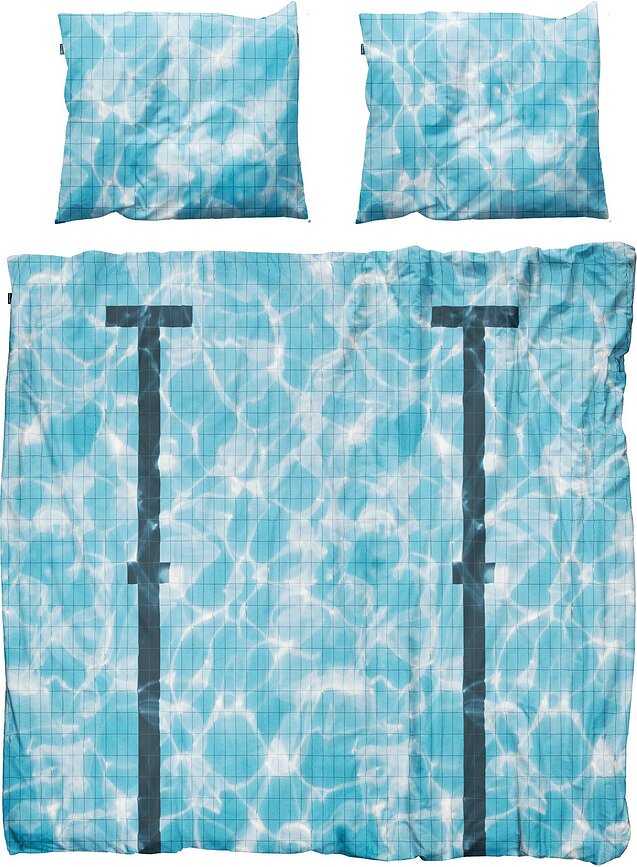 Pool Housse de couette 200 x 200 cm