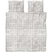 Pościel Tiles Pearl White 200 x 200 cm