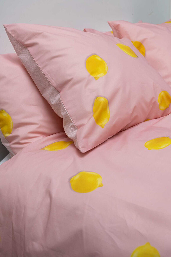 Posteljnina Lemon 200 x 200 cm z 2 prevlekama za vzglavnik 60 x 70 cm