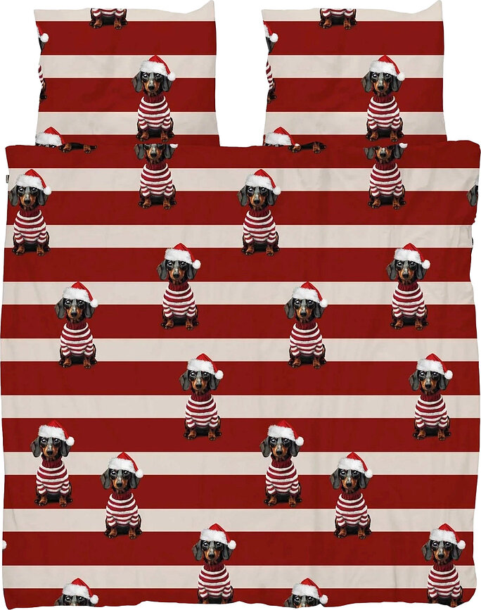 Posteljnina Pierre Xmas 260 x 220 cm z 2 blazinama 60 x 70 cm