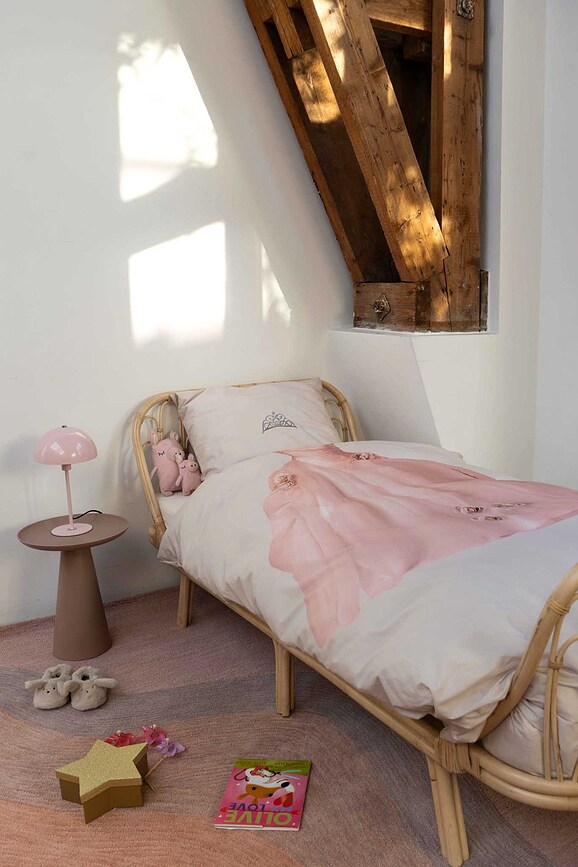 Posteljnina Princess Beige 140 x 200 cm s prevleko za vzglavnik 60 x 70 cm