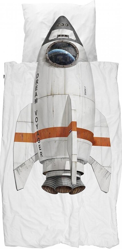 Posteljnina Rocket 140 x 200 cm s prevleko za vzglavnik 60 x 70 cm