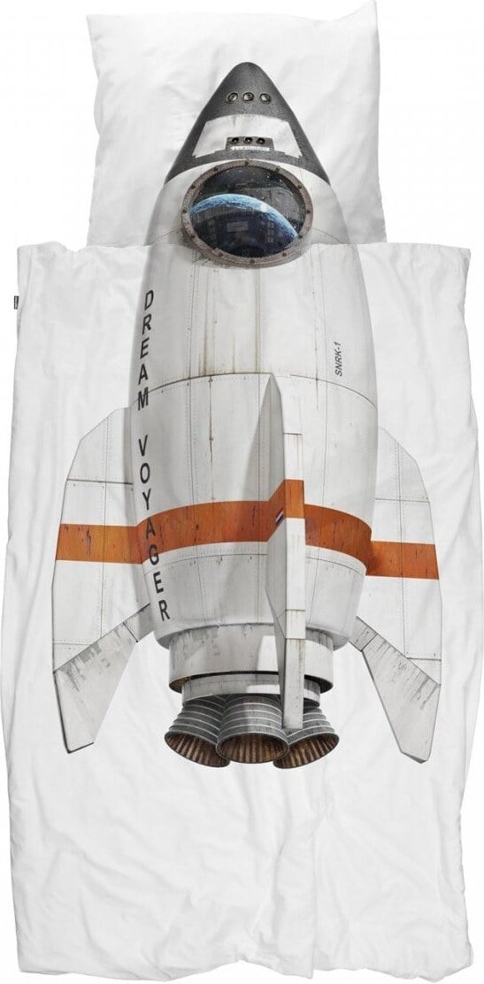 Rocket Bettwäsche 140 x 200 cm mit Kissenbezug 60 x 70 cm