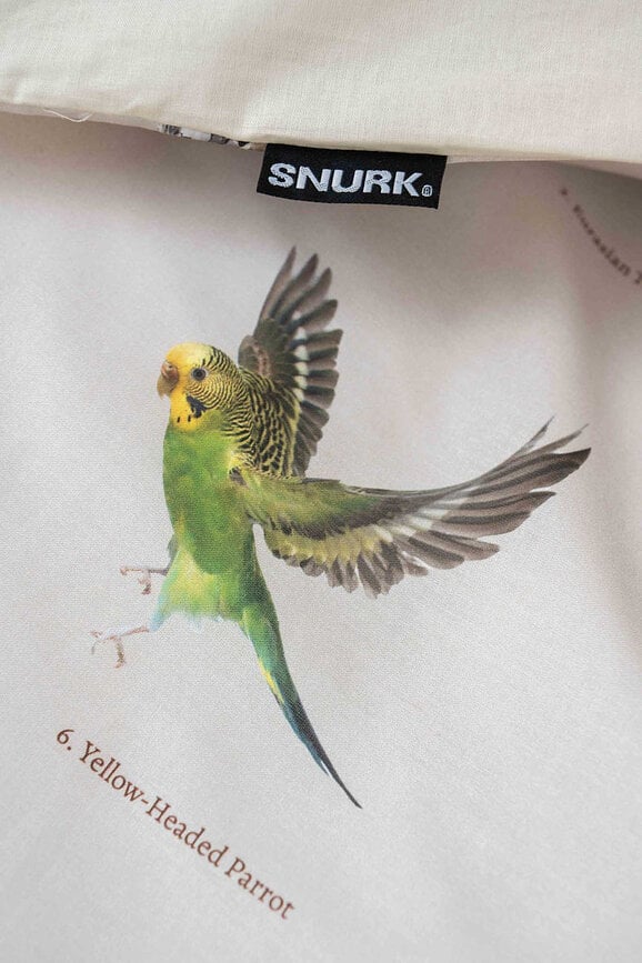 Ropa de cama Bird Watching 260 x 220 cm con 2 fundas de almohada 60 x 70 cm